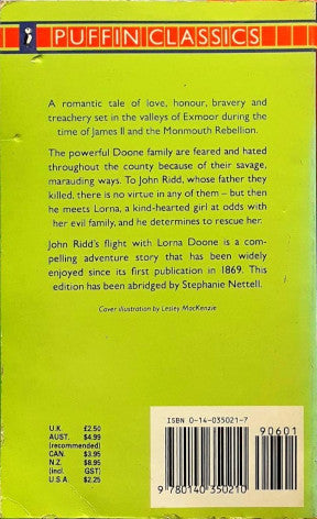 Lorna Doone - Unabridged (Puffin Classics)
