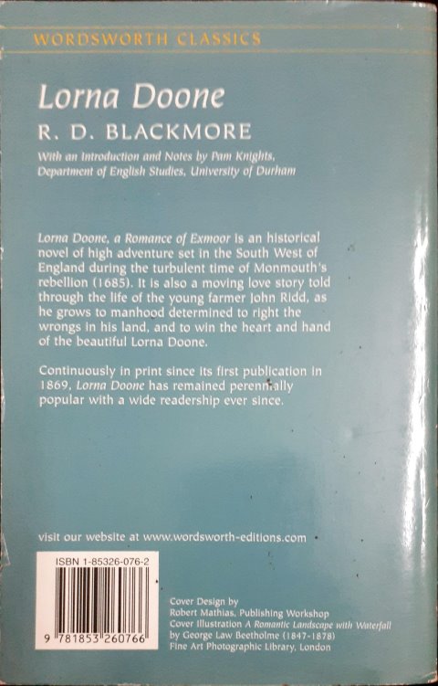 Lorna Doone - Unabridged (Wordsworth Classics)