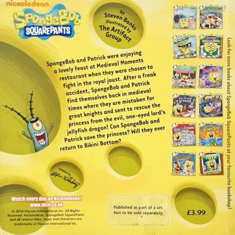 Nickelodeon Spongebob Squarepants Lost In Time A Medieval Adventure