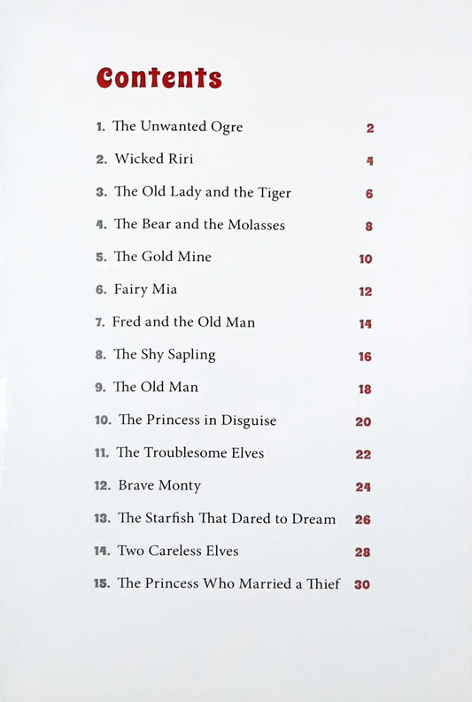 The Unwanted Ogre and Other Stories : Lovely Fairy Tales