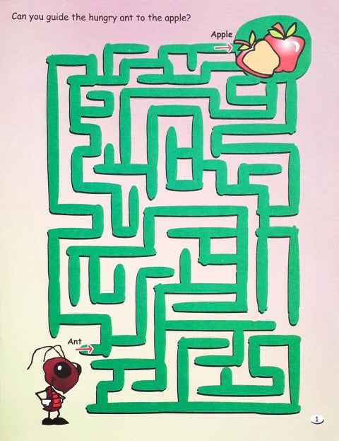 Mazes for Junior Kids (Green Book)