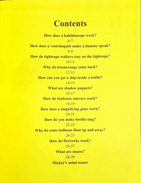 Disney Mickey Wonders Why - Amazing Phenomena