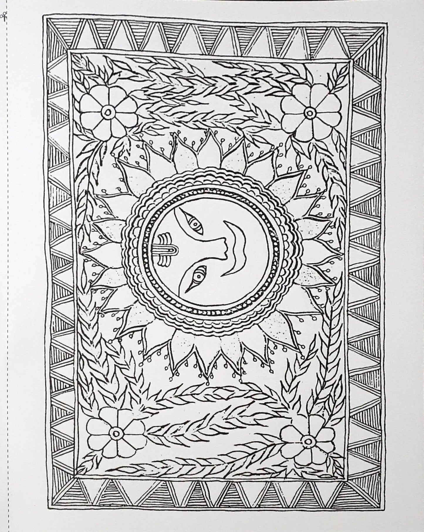 Creative Indian Art For Everyone : Madhubani