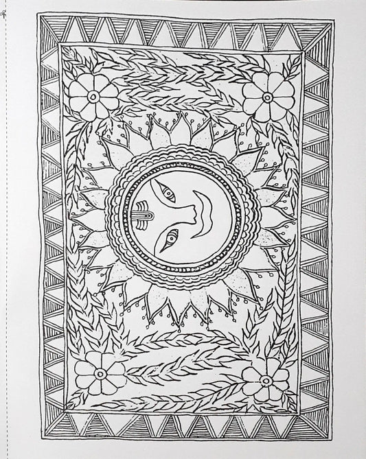 Creative Indian Art For Everyone : Madhubani