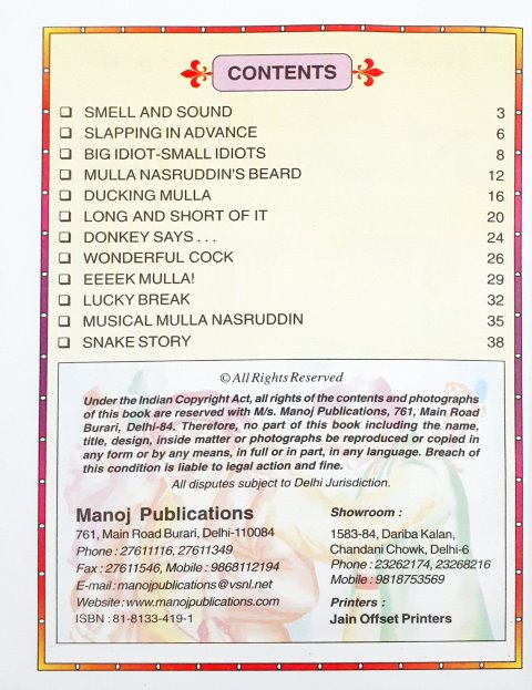 Madly Humorous Stories Of Mulla Nasruddin - Let Him Rock You With High Voltage Humour