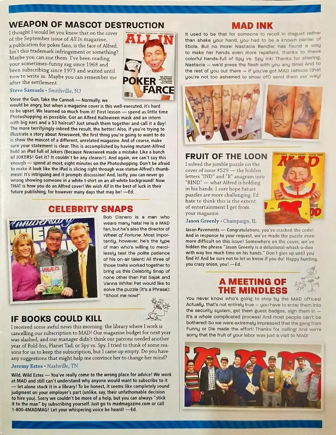 Mad Magazine #531 : February 2015