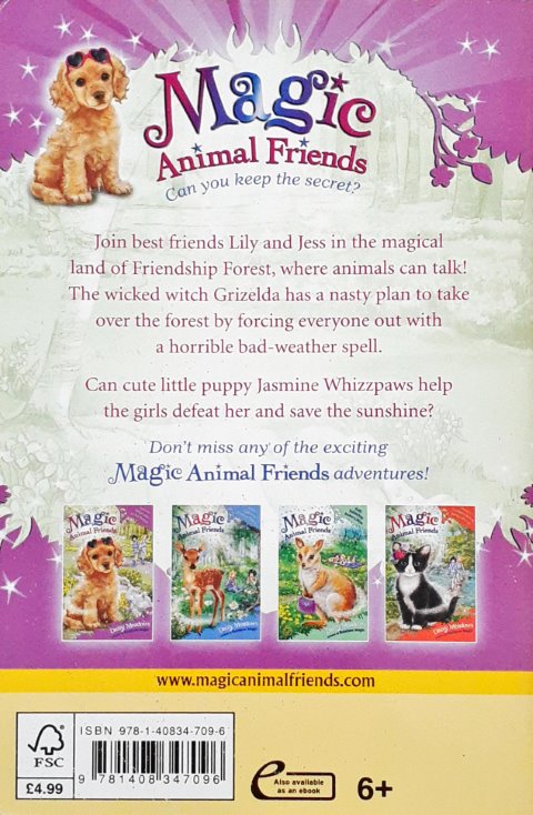 Magic Animal Friends Jasmine Whizzpaws To The Rescue