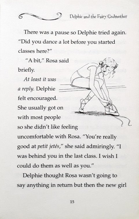 Magic Ballerina Delphie And The Fairy Godmother Delphie's Adventures