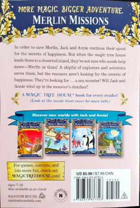 Dark Day In The Deep Sea #11 Magic Tree House Merlin Missions