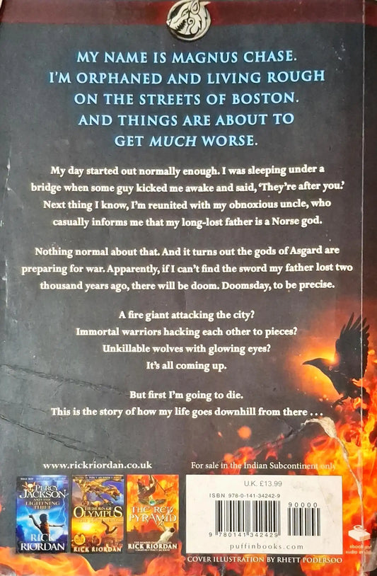 Magnus Chase and the Gods of Asgard #1 : The Sword of Summer (P)