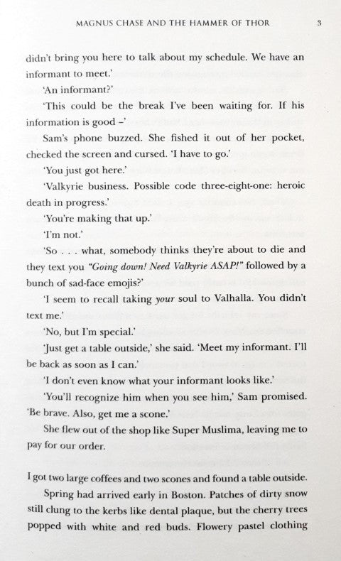 Magnus Chase and the Hammer of Thor (Magnus Chase and the Gods of Asgard #2)