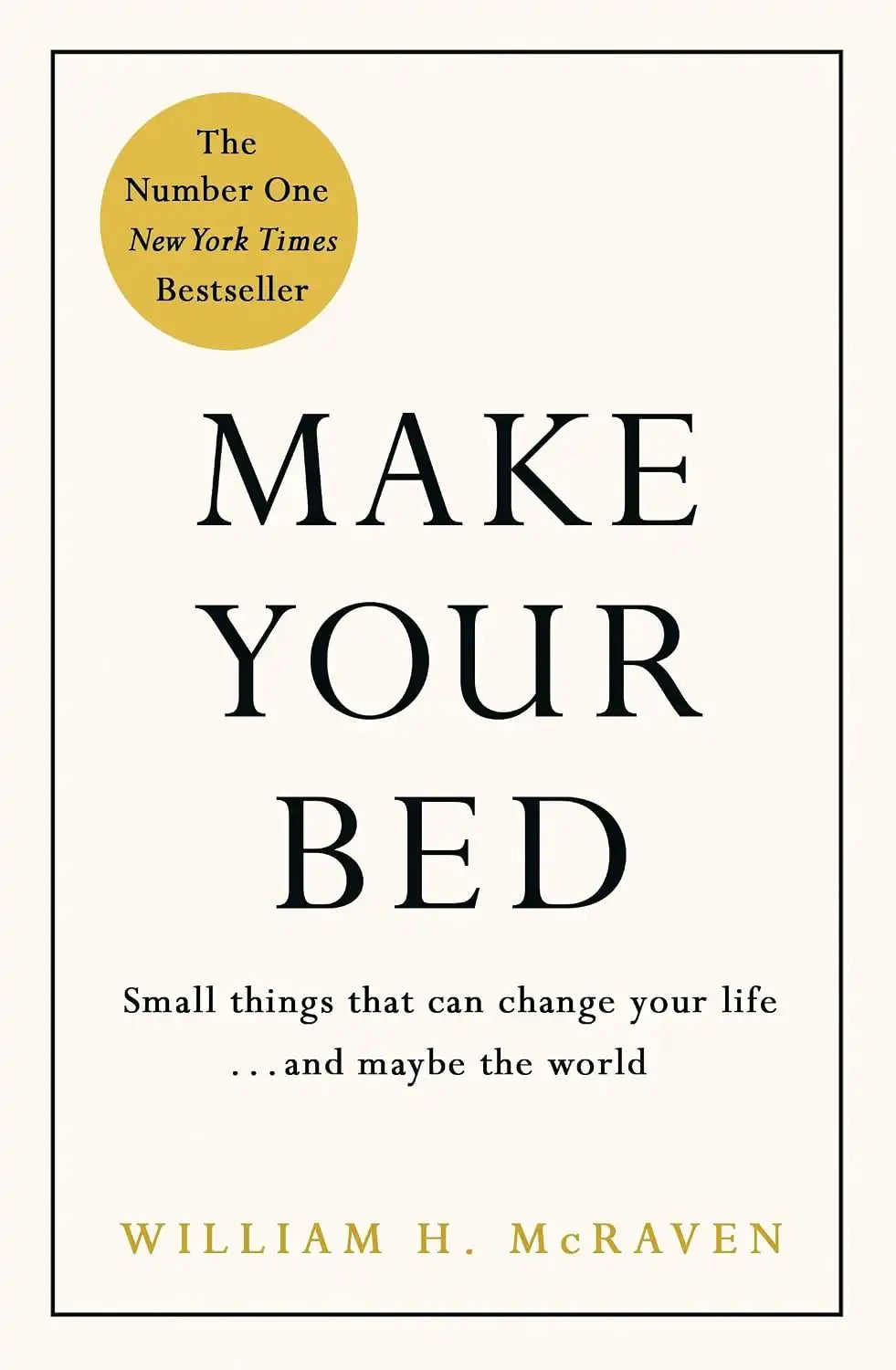 Make Your Bed | Hardcover