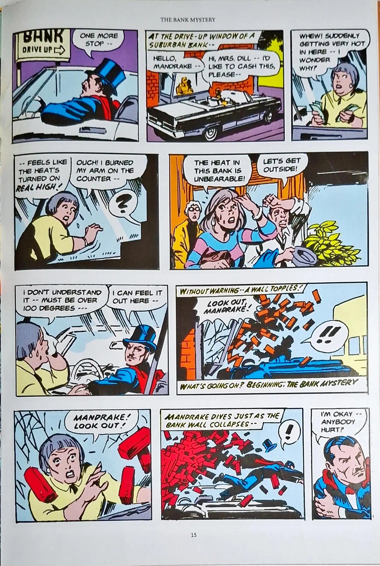 Mandrake the Magician #7 : High Climb to Danger | The Bank Mystery