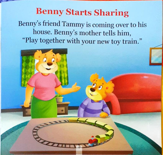 Benny Starts Sharing - Benny Learns Social Skills