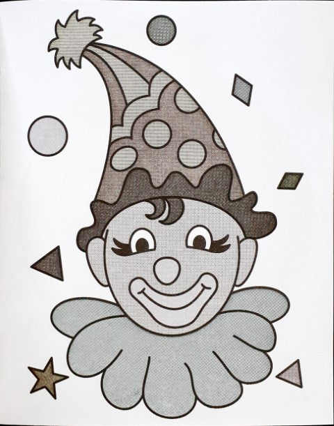 Funny Clown Magic Painting