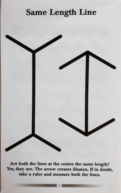 Kids Fun Time Optical Illusion