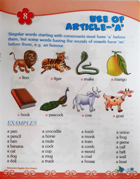 Interactive English Pre Primer