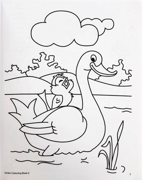 Jumbo Colouring Book 2