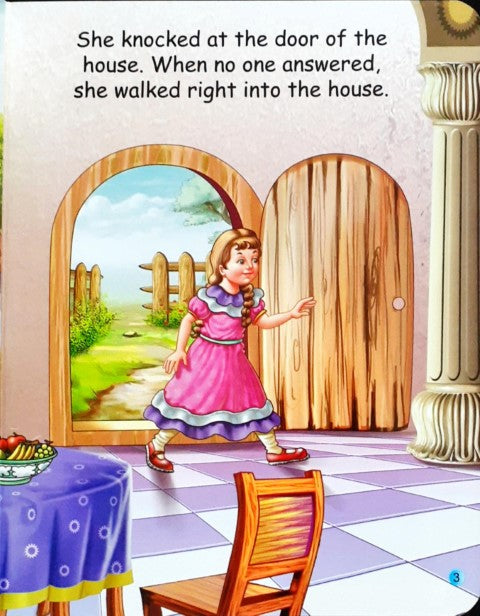 Goldilocks And The Three Bears - Kids Board Fairy Tales