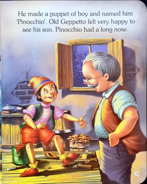 Pinocchio - Kids Board Fairy Tales