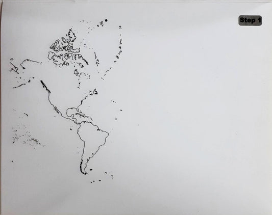 Map Practice Book World Political