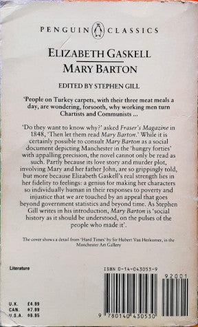 Mary Barton - Unabridged (Penguin Classics)