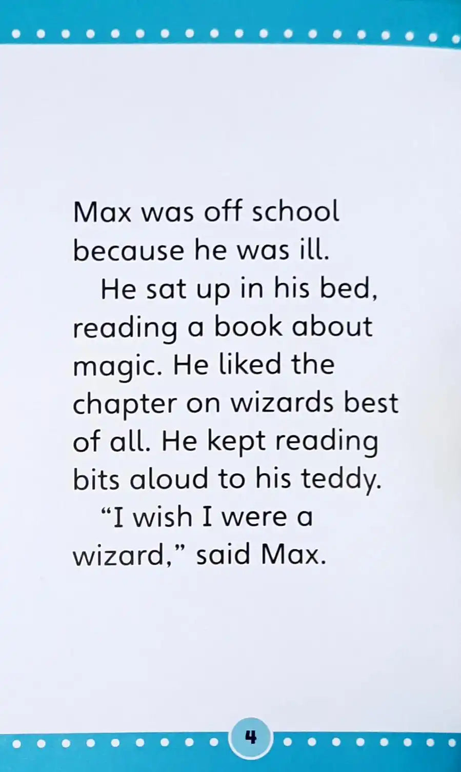 Max's Magic Book : Popular Rewards - Turquoise Early Reader