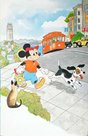 Walt Disney's Wonderful World Of Reading Mickey And Goofy's Race Around The World