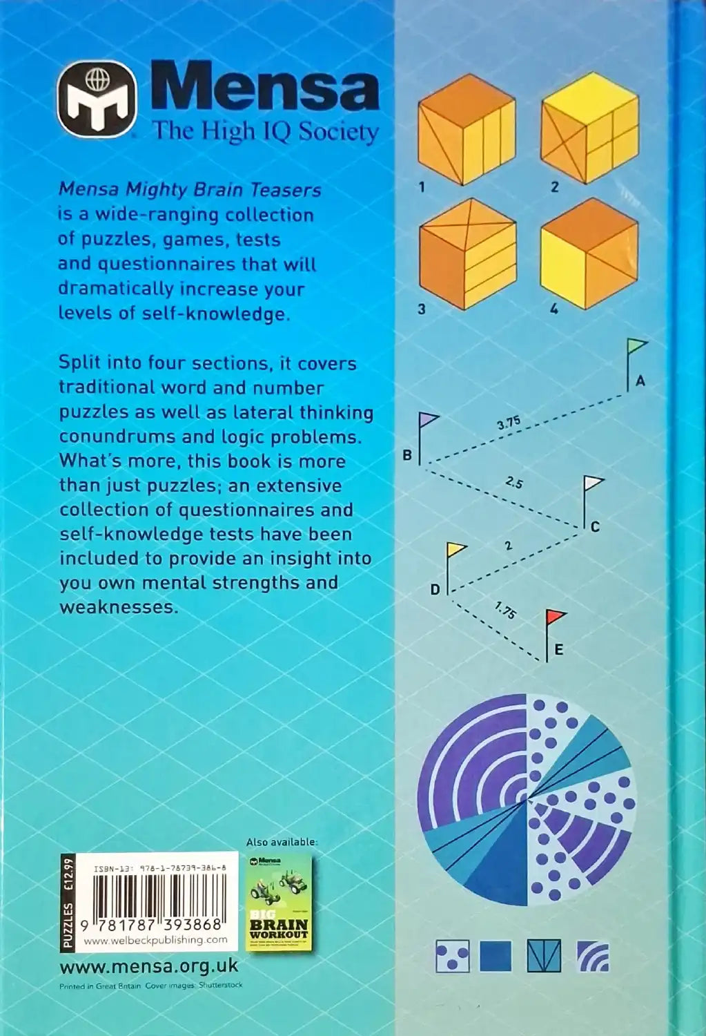Mensa - Mighty Brain Teasers | Hardcover