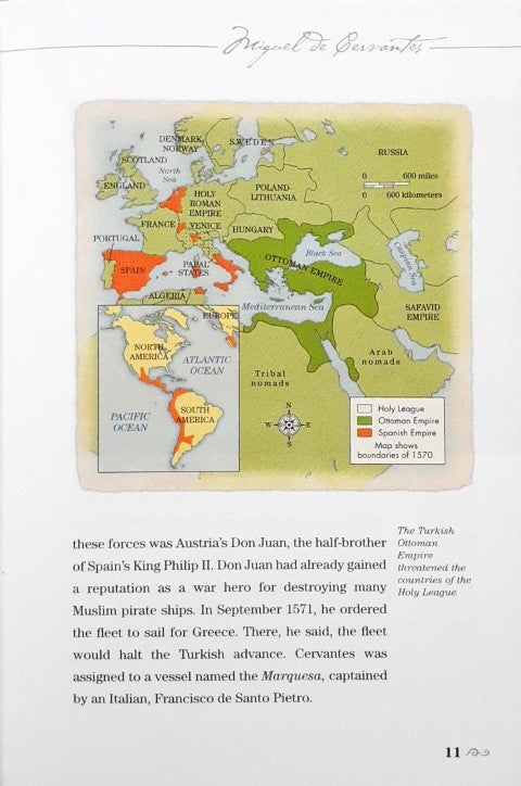 Miguel de Cervantes Novelist Poet and Playwright Signature Lives