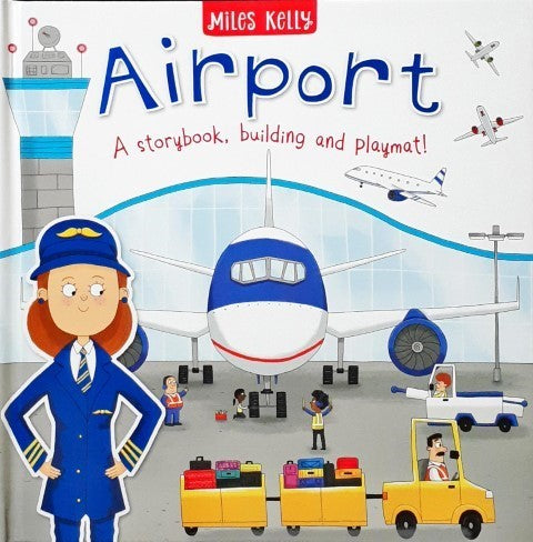 Airport A Storybook Building And Playmat