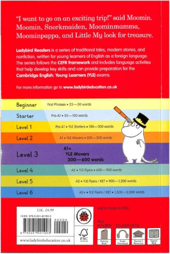 Ladybird Readers Level 3 Moomin The Treasure