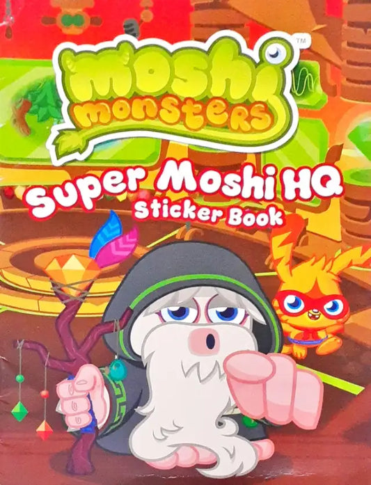 Moshi Monsters Super Moshi HQ Sticker Book (P)