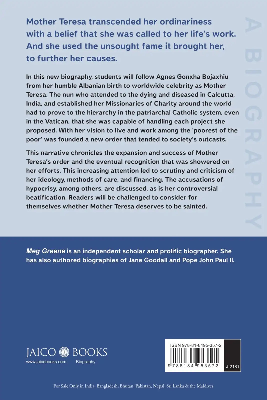 Mother Teresa : A Biography