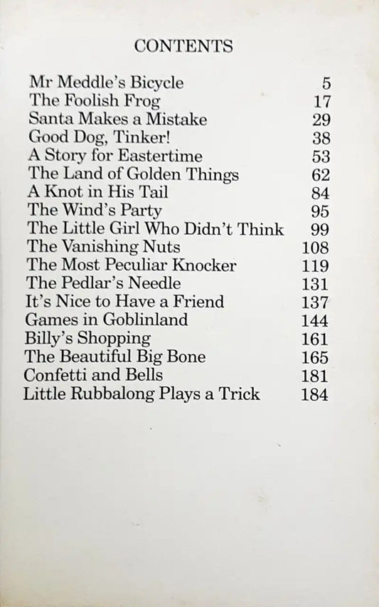 Popular Rewards : Mr Meddle's Bicycle And Other Stories (HC) (P)