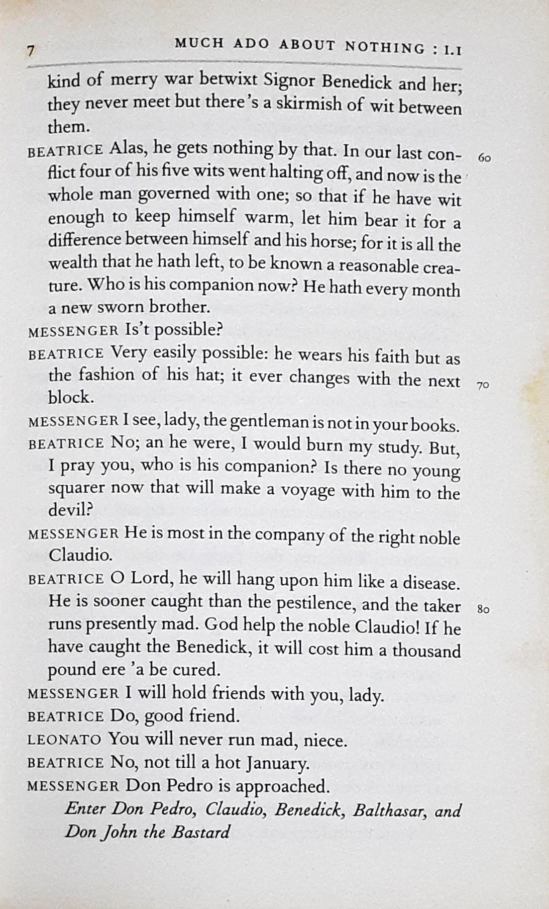 Much Ado About Nothing