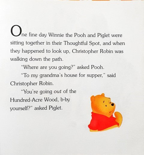 Disney My Very First Winnie The Pooh Safe At Home With Pooh
