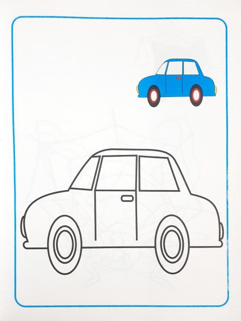 My Big Book of Colouring (Blue)