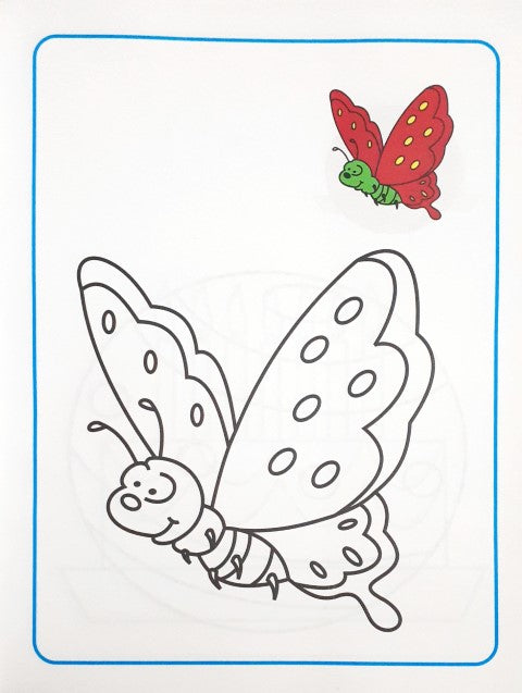 My Big Book of Colouring (Blue)