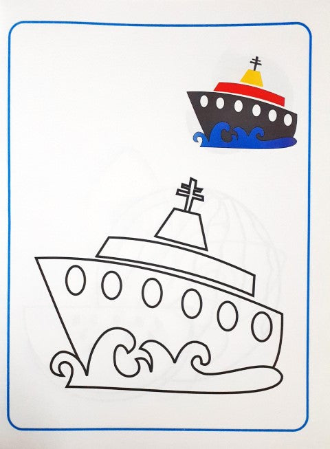 My Big Book of Colouring (Green)