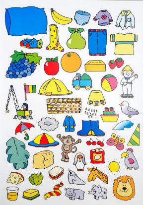 My First 100 Words in French with Stickers