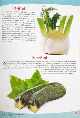My First Big Book of Vegetables
