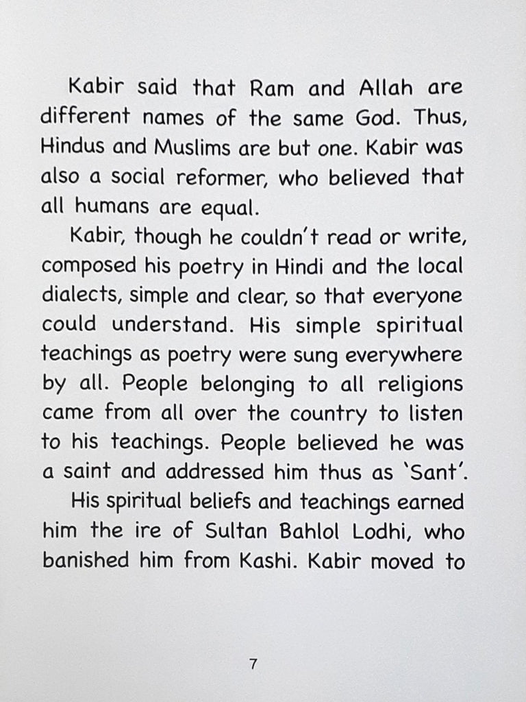 My First Stories of Saint Kabir : His Life and Lessons