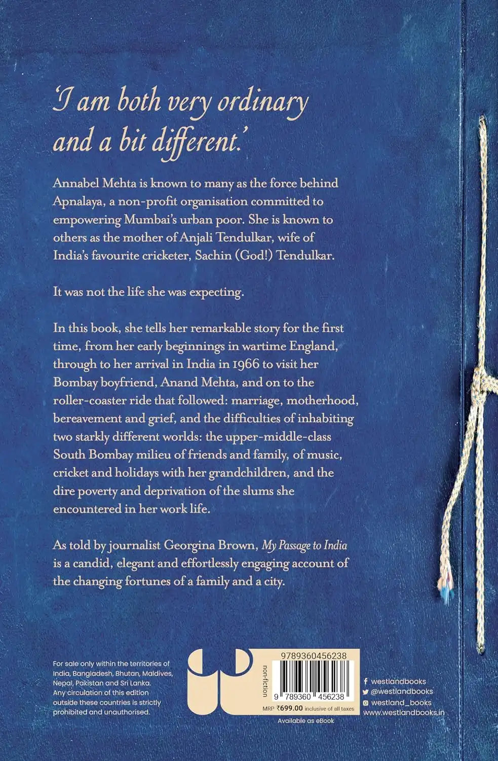 My Passage To India : A Memoir | Hardcover