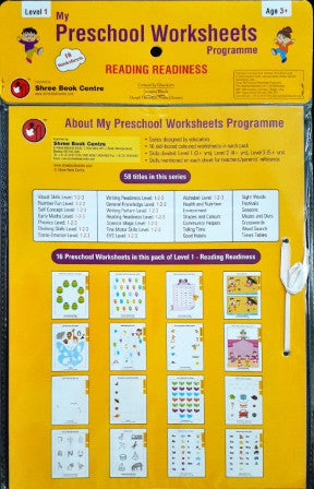 Reading Readiness Worksheets Level 1