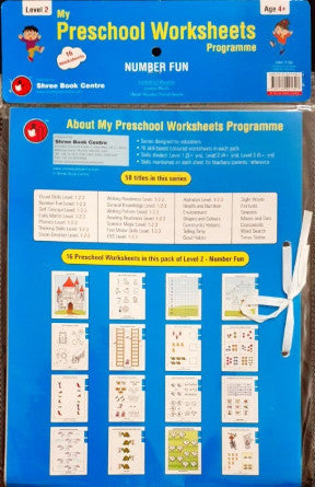 Number Fun Worksheets Level 2