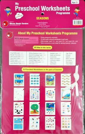 Seasons Worksheets