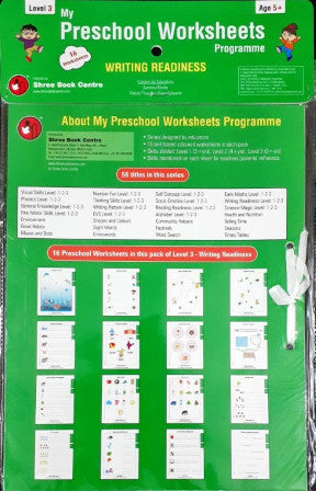 Writing Readiness Worksheets Level 3
