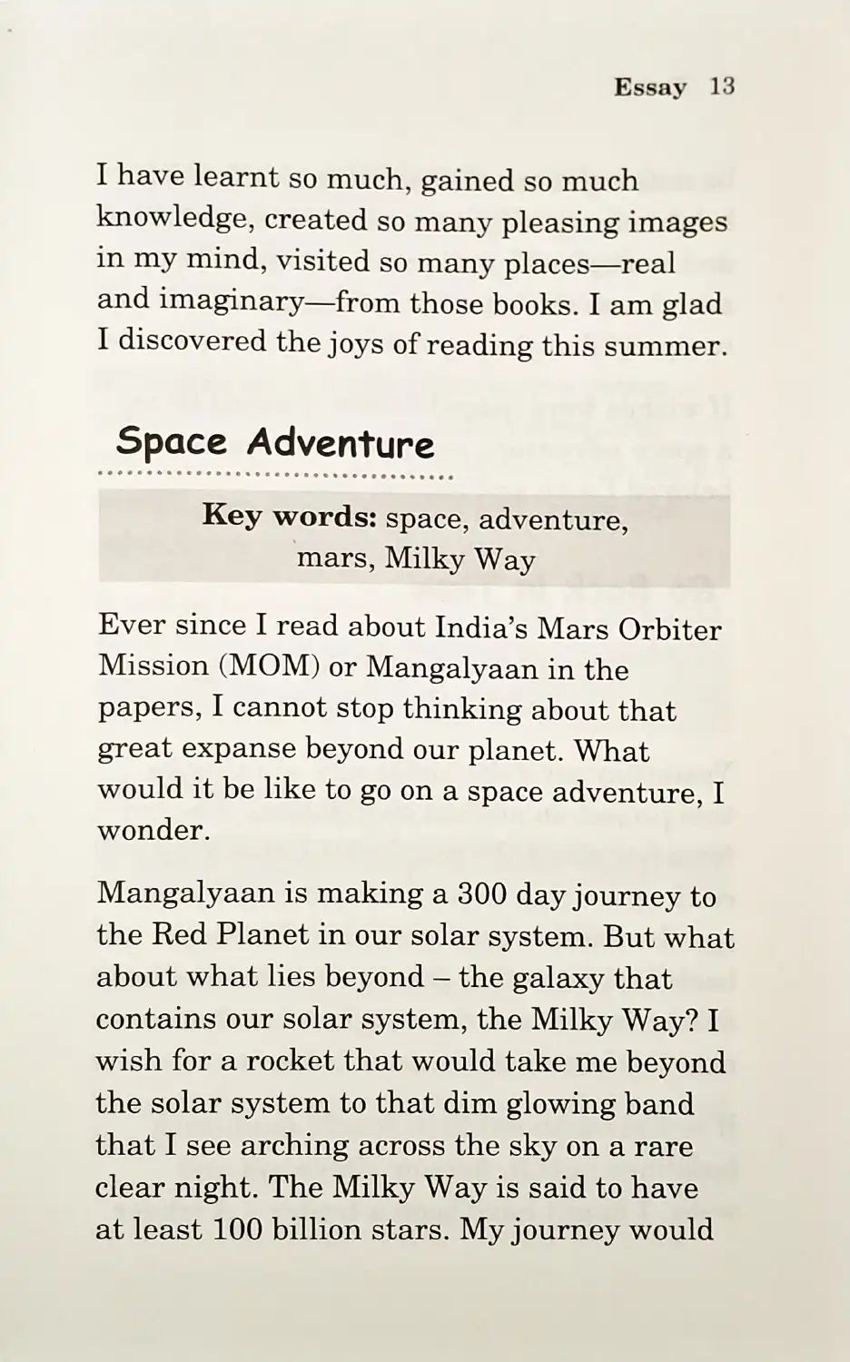My Super Sonic Book of Essays | Primary Level