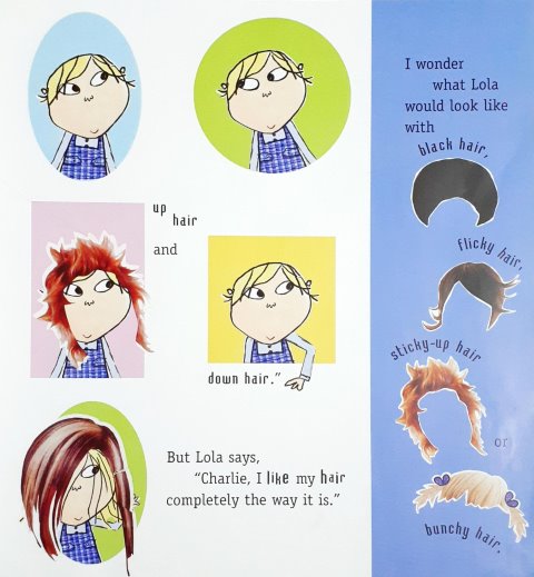 Charlie And Lola My Haircut Book